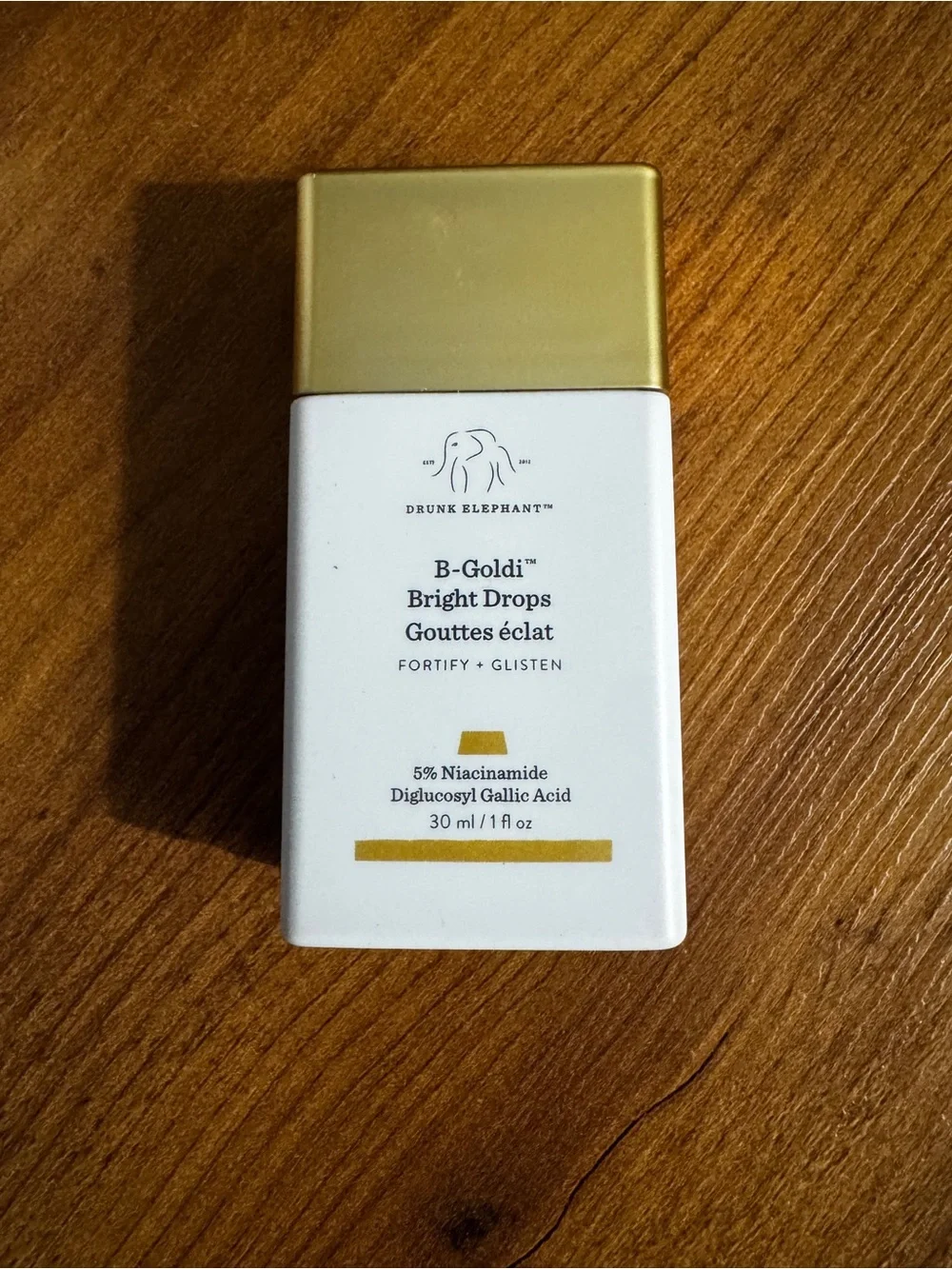 Drunk Elephant B-Goldi Bright Drops Serum — 30ML, Brand New!
